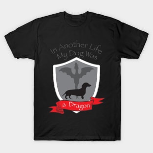 In Another Life My Dog was a Dragon - Dachshund T-Shirt